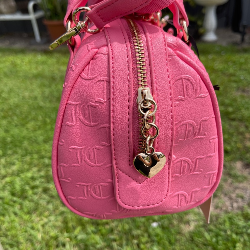Juicy Couture Pink Satchel and Pouch Set - Picture 6 of 14